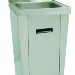Hand Sinks Advance Tabco 7-PS-18 Hands Free Hand Sink With Pedestal Base, 14" X 16"