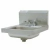 Hand Sinks Advance Tabco 7-PS-20 Wall Mounted Hand Sink With Deck Mount Faucet -Krowne Shop Advance Tabco 7 PS 20 Wall Mounted Hand Sink With Deck Mount Faucet 202130 large