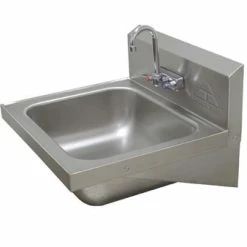 Hand Sinks Advance Tabco 7-PS-45 Wall-Mounted Hand Sink, 16" X 20"