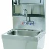 Hand Sinks Advance Tabco 7-PS-85 Wall Mounted Hand Sink With Soap And Towel Dispenser -Krowne Shop Advance Tabco 7 PS 85 Wall Mounted Hand Sink With Soap and Towel Dispenser 202111 large