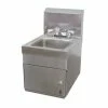 Hand Sinks Advance Tabco 7-PS-88 Space Saver Wall Mounted Hand Sink With Undermount Towel Dispenser