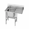 One Compartment Sinks Advance Tabco 9-41-24-36R One Compartment Sink With Right Drainboard, 66" -Krowne Shop Advance Tabco 9 41 24 36R One Compartment Sink with Right Drainboard 66 quot 202376 large