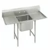 One Compartment Sinks Advance Tabco 9-61-18-18RL One Compartment Sink With Two Drainboards, 56" 2 One Compartment Sinks Advance Tabco 9-61-18-18RL One Compartment Sink With Two Drainboards, 56" -Krowne Shop Advance Tabco 9 61 18 18RL One Compartment Sink with Two Drainboards 56 quot 202389 large