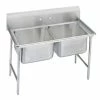 Two Compartment Sinks Advance Tabco 93-22-40 Regaline Two Compartment Sink, 52" -Krowne Shop Advance Tabco 93 22 40 Regaline Two Compartment Sink 52 quot 202627 large