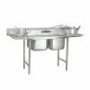 Two Compartment Sinks Advance Tabco 93-62-36-18RL Two Compartment Sink With Two Drainboards, 77" -Krowne Shop Advance Tabco 93 62 36 18RL Two Compartment Sink with Two Drainboards 77 quot 202662 large