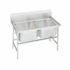 Two Compartment Sinks Advance Tabco 94-42-48 Regaline Two Compartment Sink, 60"