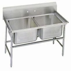 Two Compartment Sinks Advance Tabco 94-62-36 Regaline Two Compartment Sink, 48"