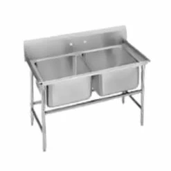Two Compartment Sinks Advance Tabco 94-82-40 Regaline Two Compartment Sink, 52"