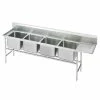 Four Compartment Sinks Advance Tabco 94-84-80-36R Four Compartment Sink With Right Drainboard, 129" 2 Four Compartment Sinks Advance Tabco 94-84-80-36R Four Compartment Sink With Right Drainboard, 129" -Krowne Shop Advance Tabco 94 84 80 36R Four Compartment Sink with Right Drainboard 129 quot 202261 large
