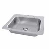 Drop In Sinks Advance Tabco SS-1-2321-10 One Compartment Drop-In Sink, 20" X 16" X 10"