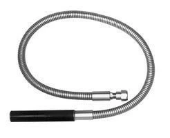 Commercial Sink Accessories Fisher Mfg. 2918 44" Pre-Rinse Replacement Hose With Handle And Adapter