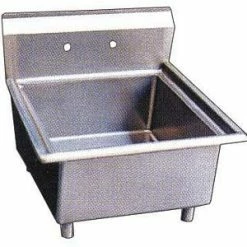 Omcan Food Machinery One Compartment Sinks Omcan (FMA) 22112 One Compartment Pot Sink