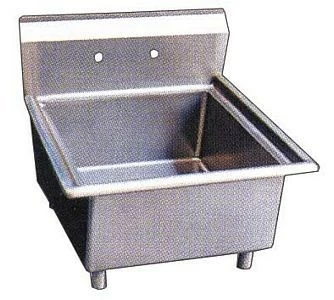 Omcan Food Machinery One Compartment Sinks Omcan (FMA) 22118 One Compartment Pot Sink 3 Omcan Food Machinery One Compartment Sinks Omcan (FMA) 22118 One Compartment Pot Sink