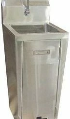 Omcan Food Machinery Hand Sinks Omcan (FMA) 23515 Stainless Steel Pedestal Sink