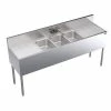 Krowne Metal Bar Sinks Krowne KR19-63C Three Compartment Underbar Sink 72