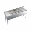 Krowne Metal Bar Sinks Krowne KR19-64C Four Compartment Underbar Sink 72 -Krowne Shop Krowne Metal KR19 64C Four Compartment Underbar Sink 72 51956 large